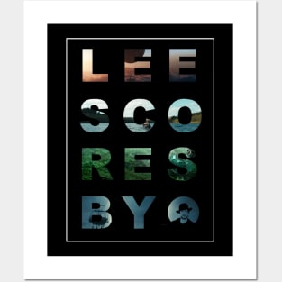 LEE SCORESBY Name Design (black) | His Dark Materials Posters and Art